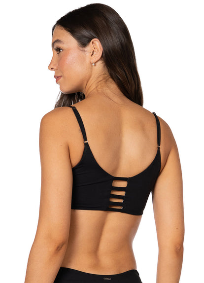 Thumbnail - Foto de Jade Black Praia Classic Bralette Bikini Top by Maaji - Tops - Vestidos de Baño - 5