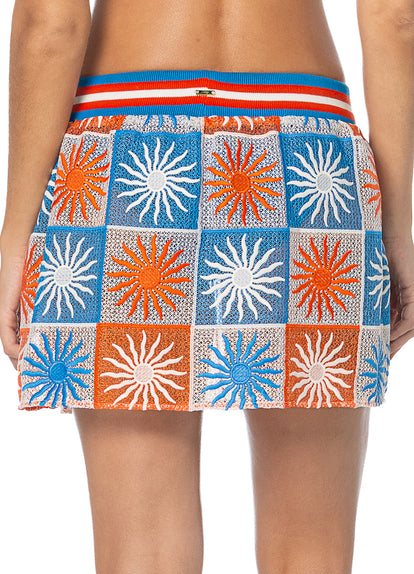 Thumbnail - Maaji Sunlit Surf Bow Short Skirt - 3