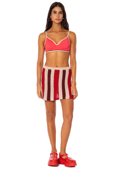 Thumbnail - skirts from Maaji – Cherry Mix Oceane  Short Skirt – Category: Apparel , Accessories Clothing - 6