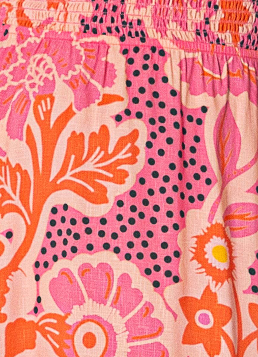Foto de Blush Floral Scarlett Short Dress by Maaji - Vestidos - Ropa de Playa