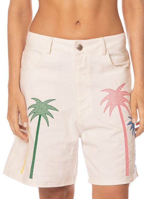 Hover image -  Foto de White Lotus Liam Shorts by Maaji - Ropa de Playa