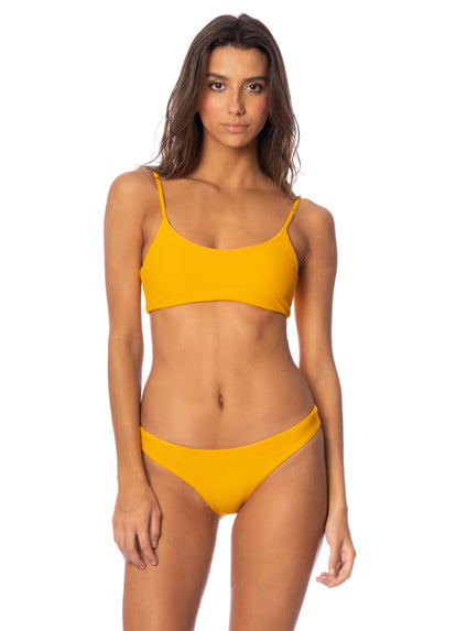 Thumbnail - Maaji Sunset Gold Lanai Reversible Bikini Top - 3