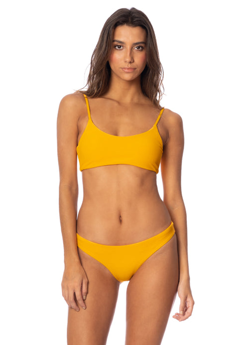 Alternative image -  Maaji Sunset Gold Lanai Reversible Bikini Top