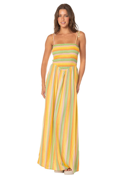 Thumbnail - Foto de Rhythmic Lines Felicia Long Dress by Maaji - Vestidos - Ropa de Playa - 1