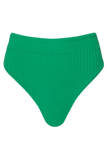 Thumbnail - Maaji Enchanting Emerald Suzy Q High Rise Classic Bikini Bottom - 9