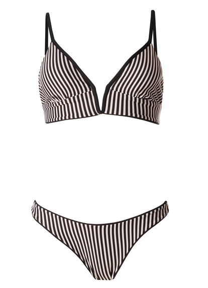 Thumbnail - Foto de Jade Black Parade Long Line Triangle Bikini Top by Maaji - Tops - Vestidos de Baño - 8