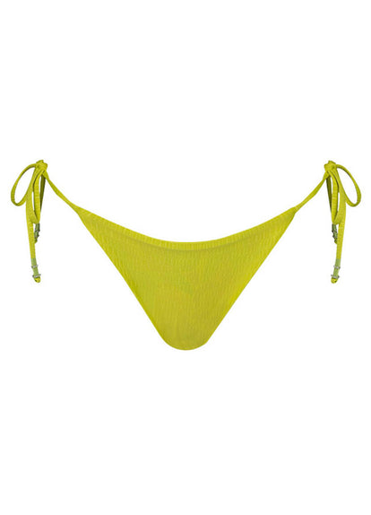 Thumbnail - Maaji Lime Green Sunning Low Rise Tie Side Bikini Bottom - 9