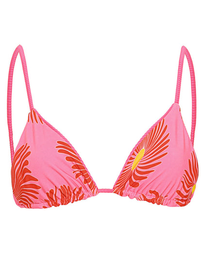  Maaji Hot Fuchsia Balmy Sliding Triangle Bikini Top
