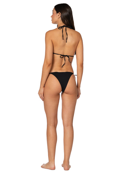 Thumbnail - Foto de Jade Black Balmy Sliding Triangle Bikini Top by Maaji - Tops - Vestidos de Baño - 7