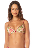 Maaji Bom Bom Pink Dainty Unmolded Underwire Bikini Top