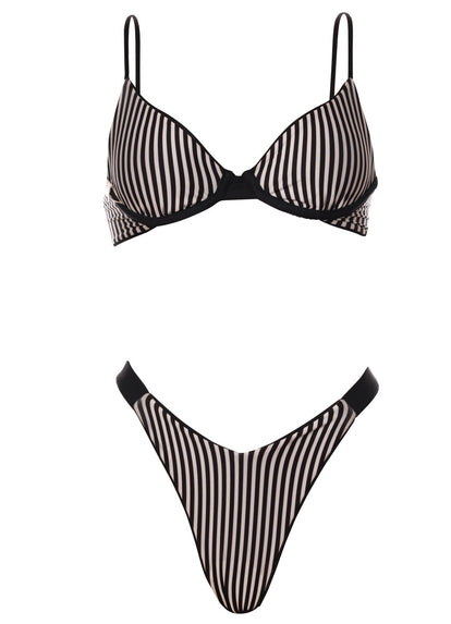 Thumbnail - Foto de Jade Black Dainty Unmolded Underwire Bikini Top by Maaji - Tops - Vestidos de Baño - 7