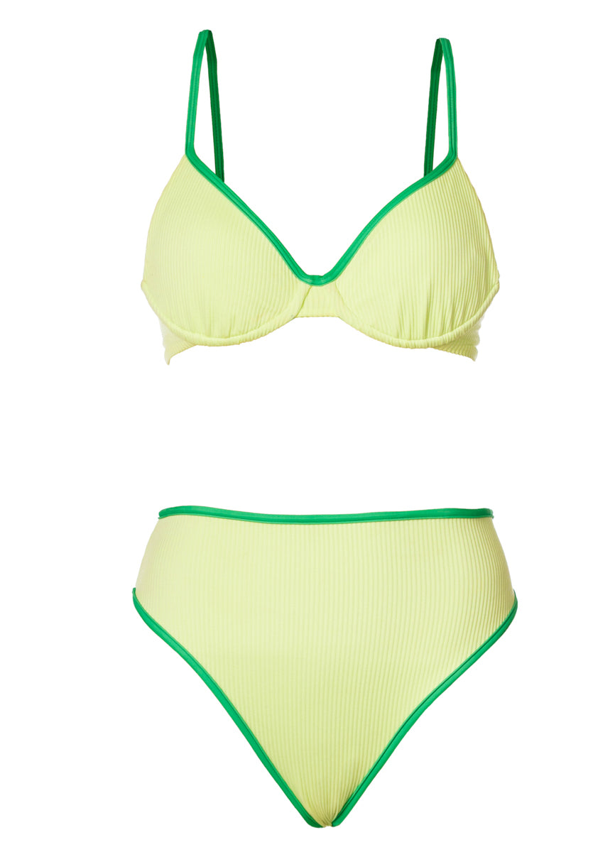 Foto de Green Symphony Dainty Unmolded Underwire Bikini Top by Maaji - Tops - Vestidos de Baño