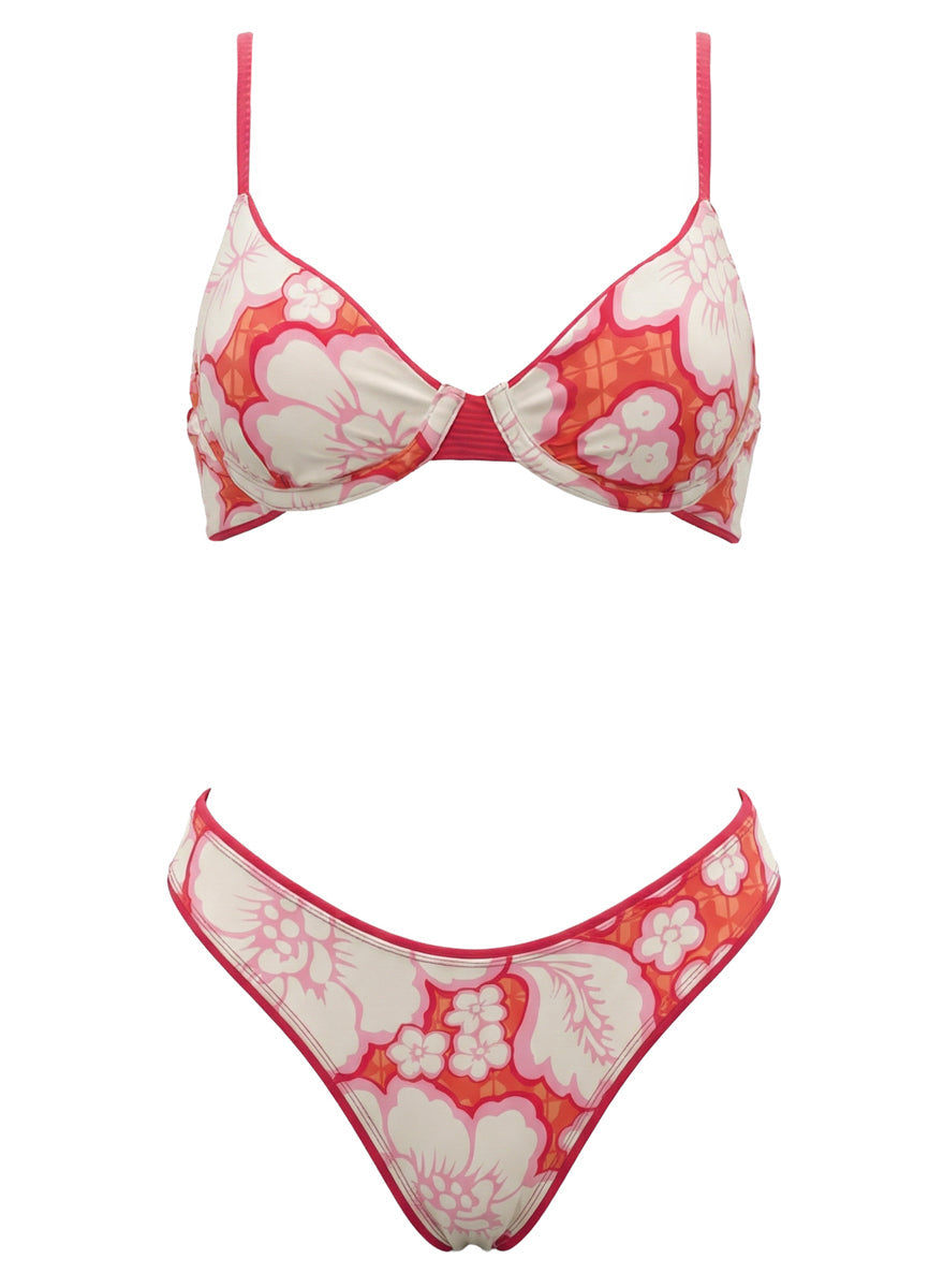 Foto de Sweet Magenta Dainty Unmolded Underwire Bikini Top by Maaji - Tops - Vestidos de Baño