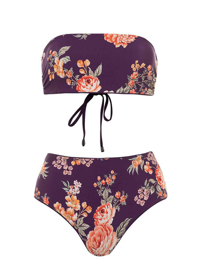  Foto de Dark Grape Venus Mid Rise Bikini Bottom by Maaji - Panties - Vestidos de Baño
