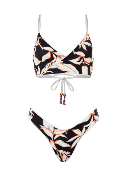 Thumbnail - Maaji Antique White Valery Double V Bikini Bottom - 8