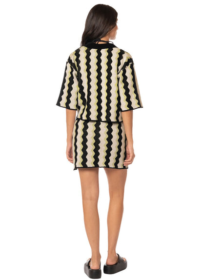  Foto de Desert Stripes Eris Shirt by Maaji - Camisas - Ropa de Playa