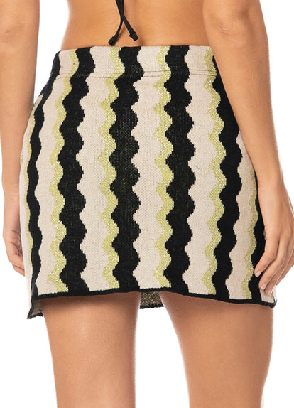 Thumbnail - Foto de Desert Stripes Atena Short Skirt by Maaji - Faldas - Ropa de Playa - 3