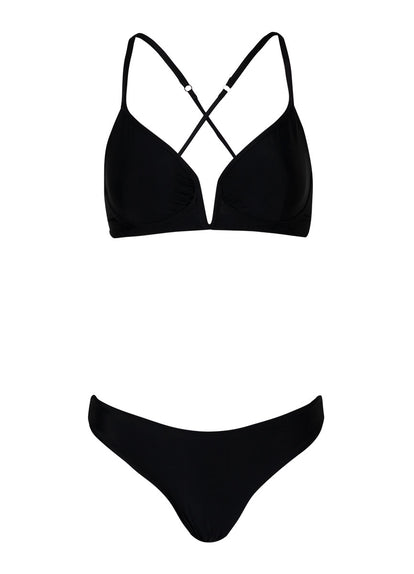 Thumbnail - Maaji Midnight Ash Voila Unmolded Underwire Bikini Top - 8