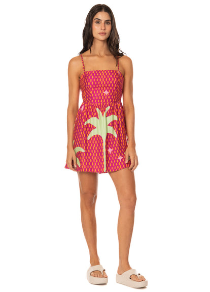 Thumbnail - Foto de Funky Palms Elaria Short Dress by Maaji - Vestidos - Ropa de Playa - 5