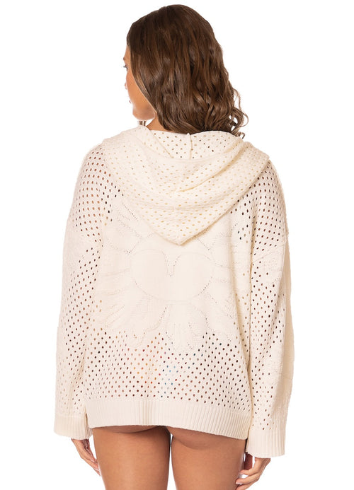 Hover image -  Foto de Coconut Milk Cleeo Pull Over by Maaji - Buzos Y Chaquetas - Ropa de Playa