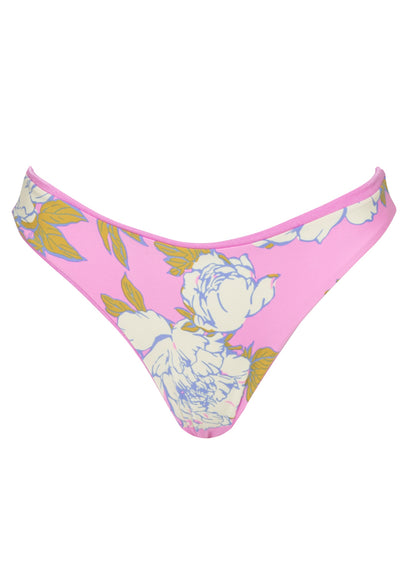 Thumbnail - Maaji Fondant Pink Sublimity Regular Rise Classic Bikini Bottom - 10