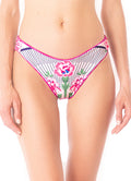 Maaji Deep Pink Sublimity Regular Rise Classic Bikini Bottom