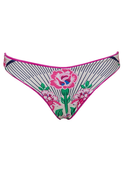 Thumbnail - Maaji Deep Pink Sublimity Regular Rise Classic Bikini Bottom - 8