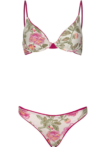  Foto de Bom Bom Pink Dainty Unmolded Underwire Bikini Top by Maaji - Panties - Vestidos de Baño