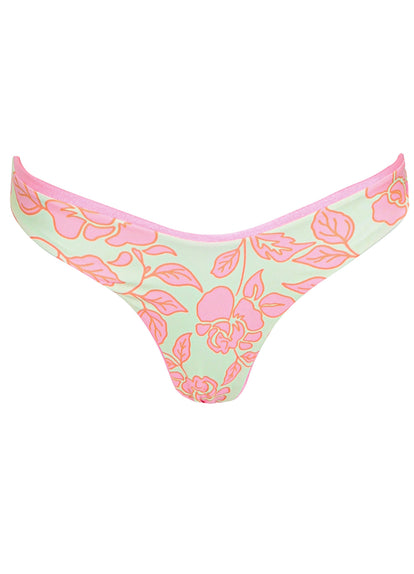Thumbnail - Maaji Taffy Pink Sublimity Regular Rise Classic Bikini Bottom - 12