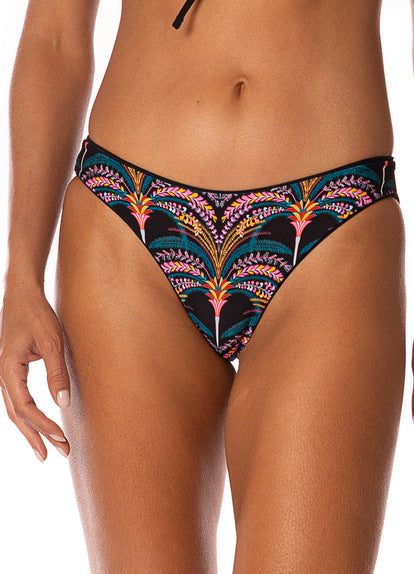  Maaji Midnight Black Sublimity Regular Rise Classic Bikini Bottom