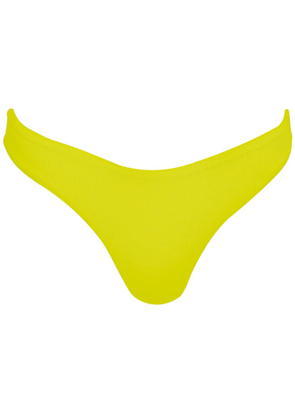  Maaji Lime Green Sublimity Regular Rise Classic Bikini Bottom
