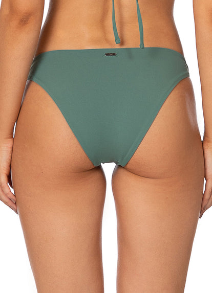  Foto de Eucalyptus Green Sublimity Regular Rise Classic Bikini Bottom by Maaji - Panties - Vestidos de Baño