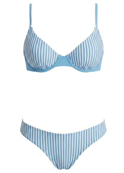  Foto de Stone Blue Sublimity Regular Rise Classic Bikini Bottom by Maaji - Panties - Vestidos de Baño