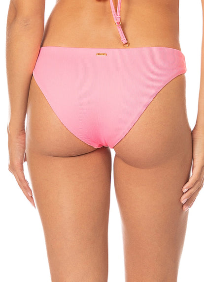 Thumbnail - Foto de Rose Mirage Sublimity Regular Rise Classic  Bikini Bottom by Maaji - Panties - Vestidos de Baño - 3