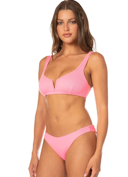 Thumbnail - Foto de Rose Mirage Sublimity Regular Rise Classic  Bikini Bottom by Maaji - Panties - Vestidos de Baño - 4