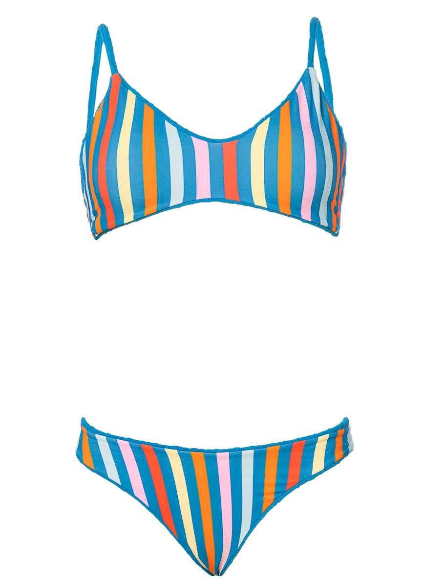 Foto de Lagoon Fog Sublimity Regular Rise Classic  Bikini Bottom by Maaji - Panties - Vestidos de Baño