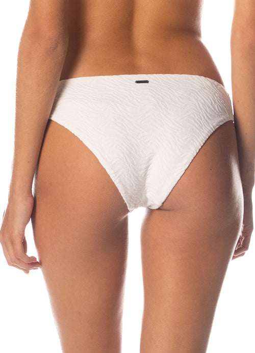 Alternative image -  bikini bottom from Maaji – Zebra Frost Sublimity Regular Rise Classic Bikini Bottom – Category: Apparel , Accessories Clothing Swimwear