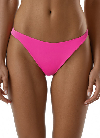  Foto de Radiant Pink Sublimity Bottom Regular Rise Signature Bikini Bottom by Maaji - Panties - Vestidos de Baño