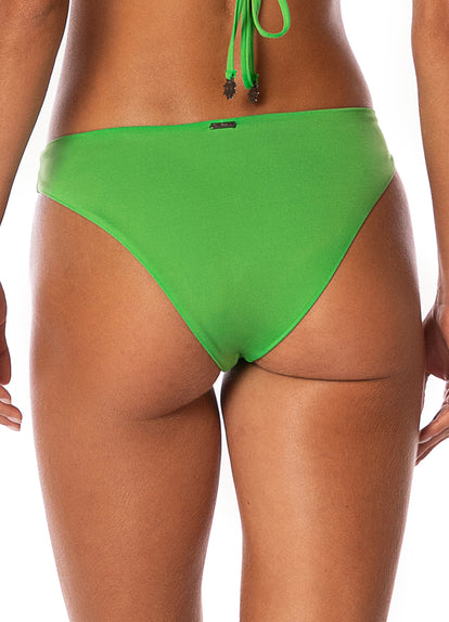  Maaji Emerald Brocade Sublimity Regular Rise Classic Bikini Bottom