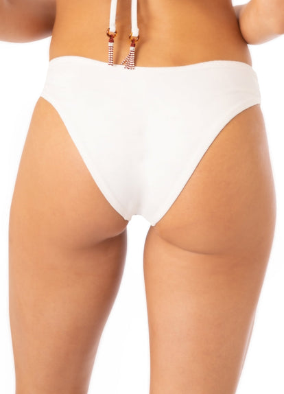 Thumbnail - Maaji Antique White Valery Double V Bikini Bottom - 5