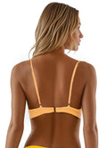 Maaji Orange Creta Classic Bralette Bikini Top