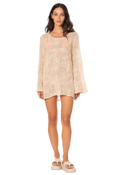 Thumbnail - Foto de Delicate Heart Flavia Short Dress by Maaji - Vestidos - Ropa de Playa - 6