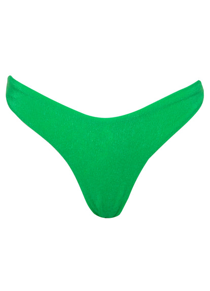 Thumbnail - Maaji Parakeet Green Splendour Regular Rise Thin Side Bikini Bottom - 7