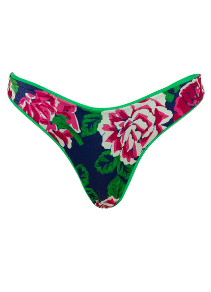 Thumbnail - Maaji Parakeet Green Splendour Regular Rise Thin Side Bikini Bottom - 9