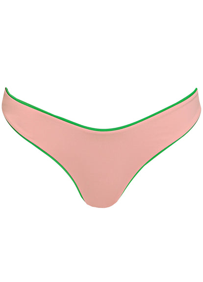  Maaji Emerald Brocade Splendour Regular Rise Thin Side Bikini Bottom