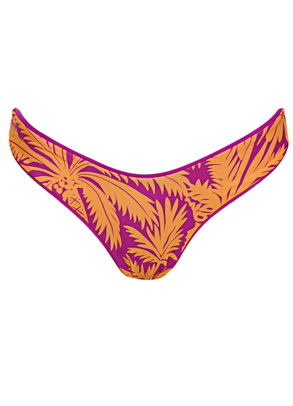  Foto de Sunset Palm Splendour Regular Rise Thin Side Bikini Bottom by Maaji - Panties - Vestidos de Baño