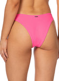 Maaji Red Camelia Splendour Regular Rise Thin Side Bikini Bottom