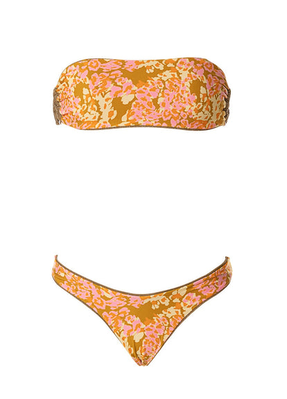  Foto de Marigold Shine Splendour Regular Rise Thin Side  Bikini Bottom by Maaji - Panties - Vestidos de Baño