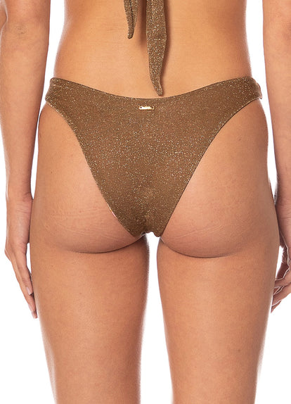  Foto de Marigold Shine Splendour Regular Rise Thin Side  Bikini Bottom by Maaji - Panties - Vestidos de Baño