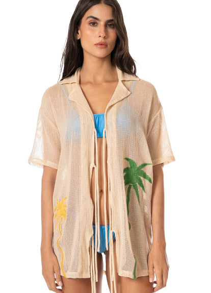 Thumbnail - Foto de Tropic Net Nika Short Dress by Maaji - Vestidos - Ropa de Playa - 5